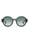 Gigi Studios Laura Round-frame Sunglasses