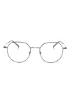 Gigi Studios May Geometric-frame Glasses In Blue