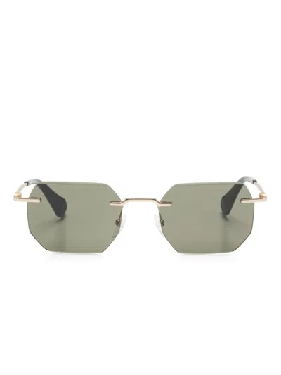 Gigi Studios Mevak Sonnenbrille In Gold