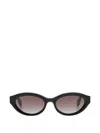 Gigi Studios Mila Oval-frame Sunglasses In Pattern