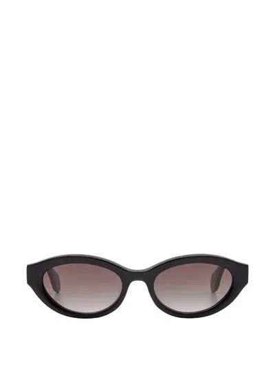 Gigi Studios Mila Oval-frame Sunglasses In Pattern