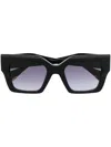 Gigi Studios Cat-eye-sonnenbrille In Black