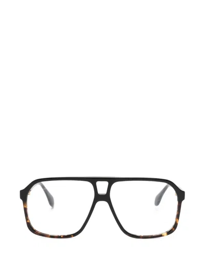 Gigi Studios Pilot-frame Glasses In Brown
