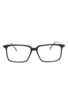 Gigi Studios Ralph Rectangle-frame Glasses In Black