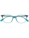 Gigi Studios Brille Mit Eckigem Gestell In Blue