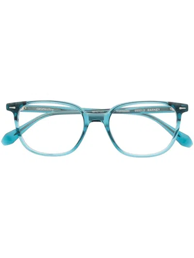 Gigi Studios Brille Mit Eckigem Gestell In Blue