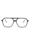 Gigi Studios Vermont Pilot-frame Glasses In 黑色