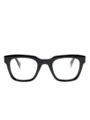 Gigi Studios Wright Square-frame Glasses In Black