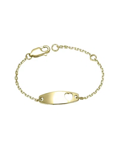 Gigigirl Chic Heart Id Bracelet In Multicolor