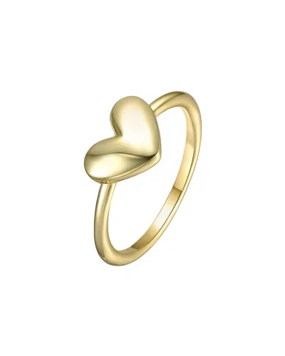 Gigigirl Heart-shaped Band Ring In Gold