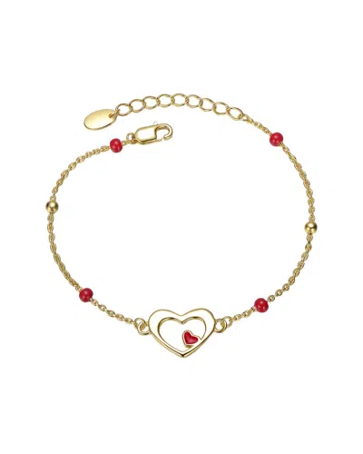 Gigigirl Kids/teens Sterling Silver Beaded Bracelet In Multi