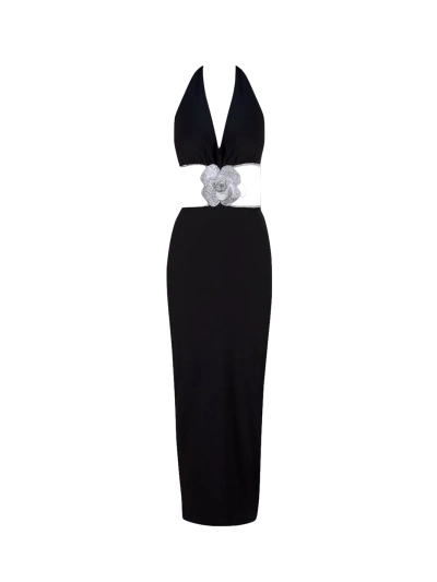 Gigii's Alice Rose Dress In Black