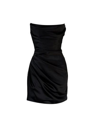 Gigii's Doutzen Mi̇ni̇ Dress In Black