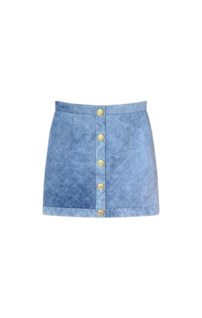 Gigii's Meggy Skirt In Blue