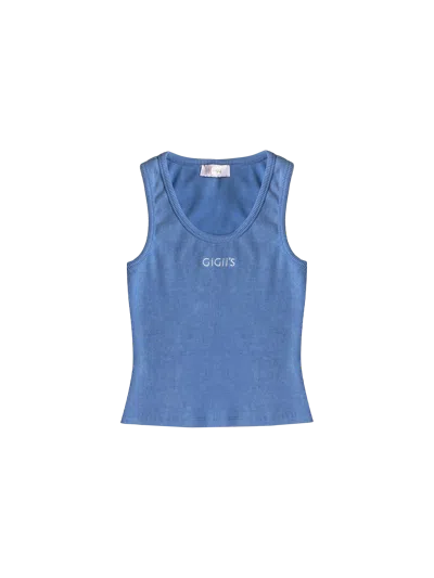 Gigii's Soho Tank Top In Blue