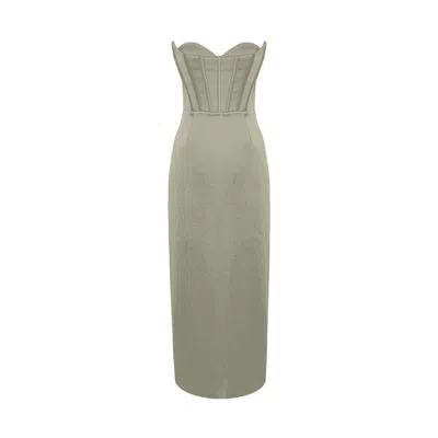Gigii's Women's Monaco Dress Olive Green