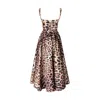 Gigii's Women's Neutrals Hermia Leopard Dress