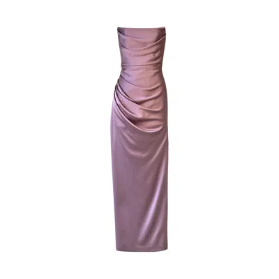 Gigii's Women's Pink / Purple Doutzen Dress - Mink Lilac In Pink/purple