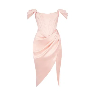Gigii's Women's Pink / Purple Jasmin Dress Blush In Pink/purple