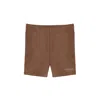 Gigii's Soho Biker Short In Brown