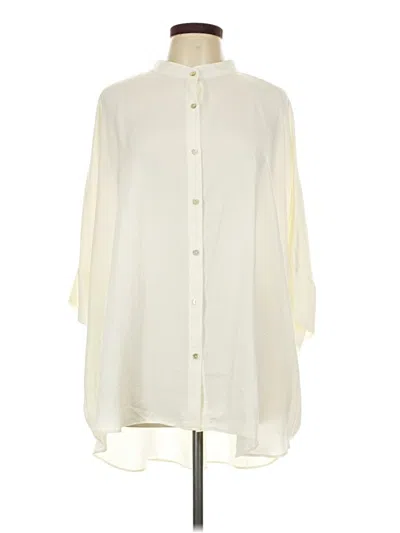 Gigio 3/4 Sleeve Blouse In White