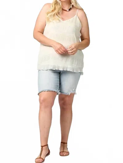 Gigio Arya Tank Top - Plus In Off White