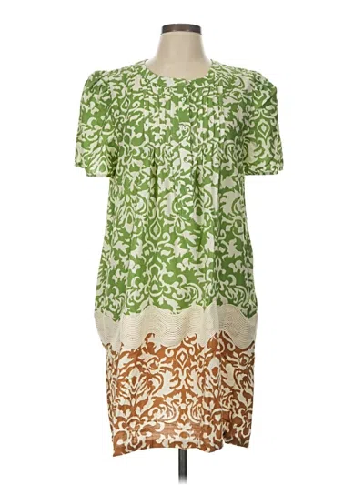 Pre-owned Gigio Casual Dress In Green