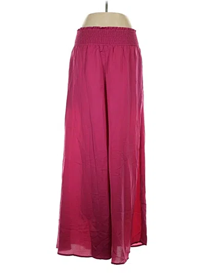 Gigio Dress Pants In Burgundy