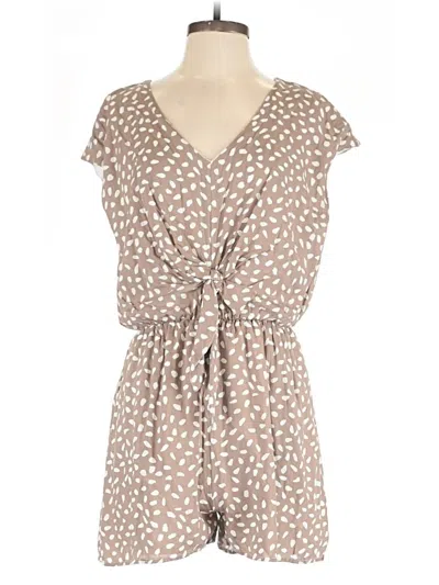 Gigio Romper In Brown