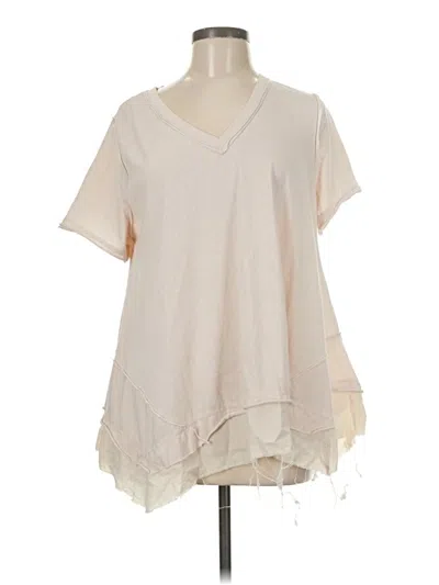 Pre-owned Gigio Short Sleeve T-shirt In White