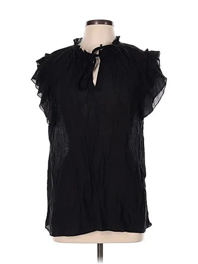 Pre-owned Gigio Sleeveless Blouse In Black