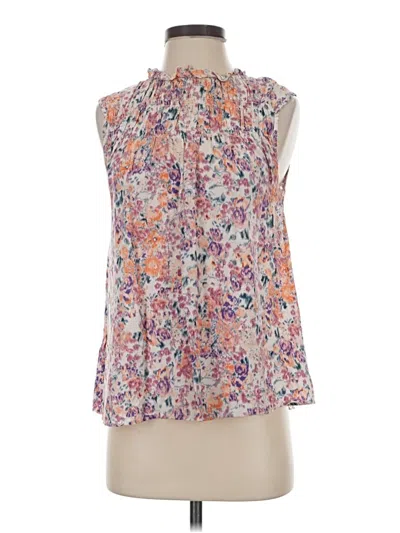 Pre-owned Gigio Sleeveless Blouse In Pink