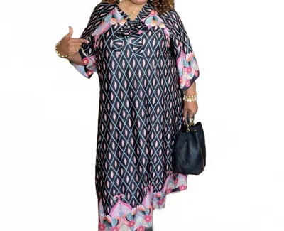 Gigio Soft Life Maxi Dress In Black