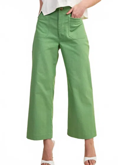 Gigio Summer Solstice Pants In Green