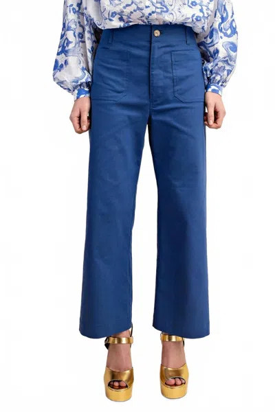 Gigio Summer Solstice Pants In Royal In Blue