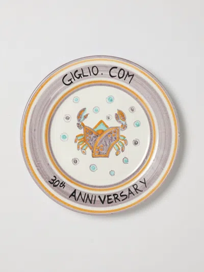 Giglio.com 30th Anniversary Ceramic Plate In Purple