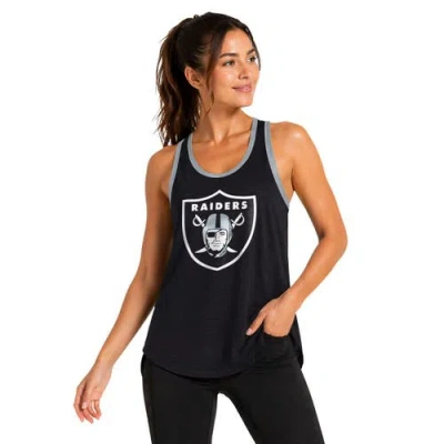 G-iii 4her By Carl Banks Black Las Vegas Raiders Tater Ii Racerback Tank Top