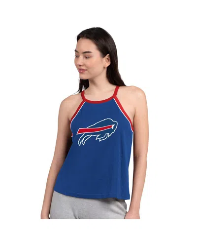 G-iii 4her By Carl Banks Women's Royal Buffalo Bills Redemption Win Slub Tank Top In Blue