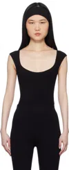 Gil Rodriguez Black 'el Tigre' Bodysuit In Black