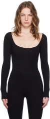 Gil Rodriguez Black 'el Tigre' Bodysuit In Black