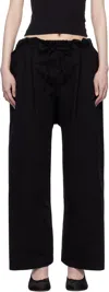 Gil Rodriguez Black 'the Lou' Lounge Pants In Black