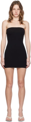 Gil Rodriguez Black 'the Tube' Convertible Minidress In Black