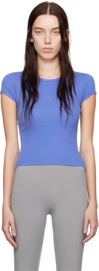 Gil Rodriguez Blue Bellevue T-shirt In Violet Blue