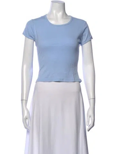 Pre-owned Gil Rodriguez Crew Neck Short Sleeve T-shirt In Blue