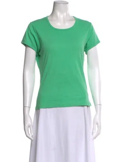 Pre-owned Gil Rodriguez Crew Neck Short Sleeve T-shirt In Green