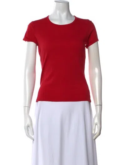 Pre-owned Gil Rodriguez Crew Neck Short Sleeve T-shirt In Red