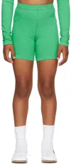 Gil Rodriguez Kids Green Tour De France Shorts In Jade
