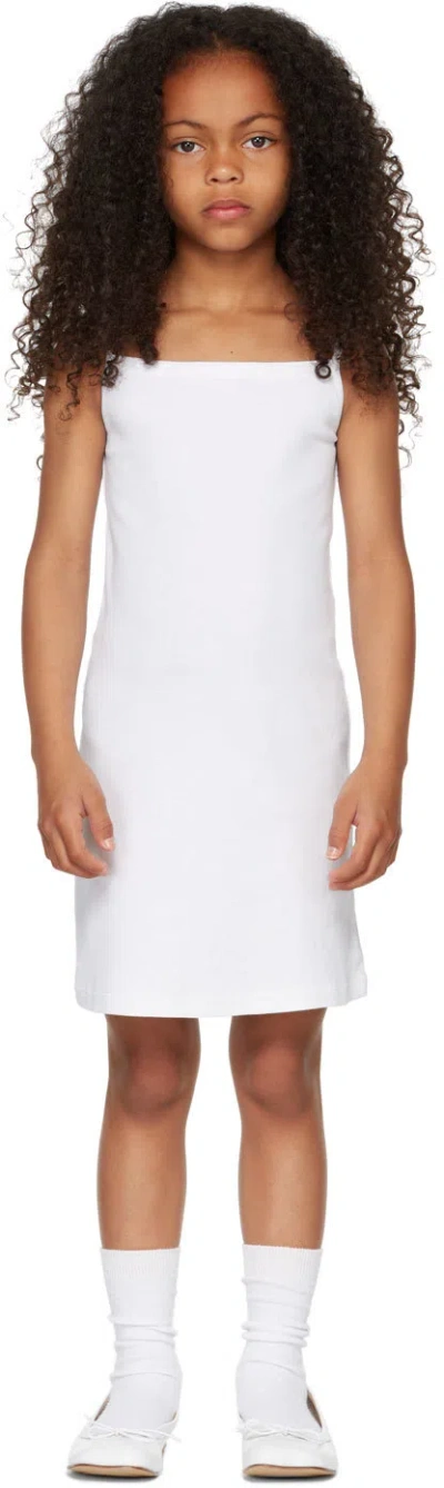 Gil Rodriguez Kids White Lapointe Tank Dress