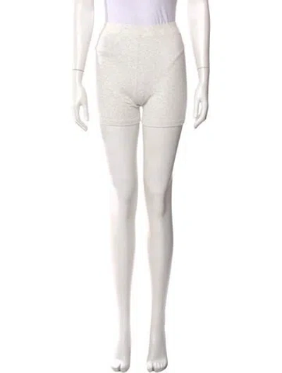 Pre-owned Gil Rodriguez Mini Shorts W/ Tags In White