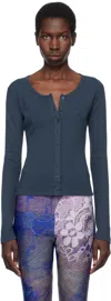 Gil Rodriguez Navy Sophie Cardigan